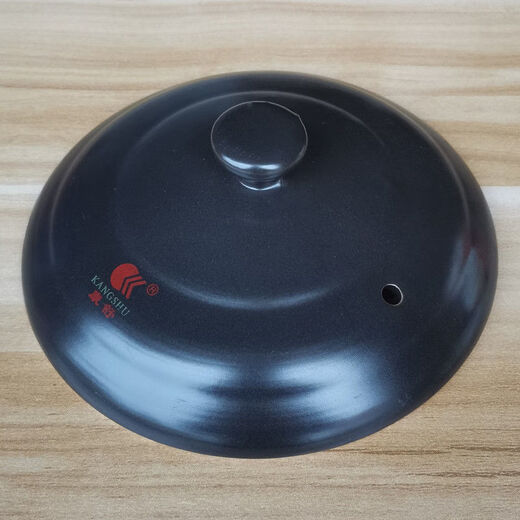 FancyChic [1396 piezas hacia adentro] Accesorios de tapa de cacerola de cerámica general Negro Sopa de hogar negro Medicina antigua china Alta resistencia Negro 1 pulgada Tapa externa Diámetro exterior 11 cm con ranura