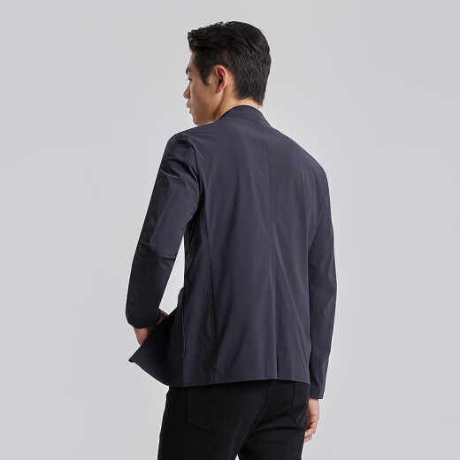 利郎薄款弹力西服男外套春夏25修身凉感男士单西 藏青 XL175/88A 