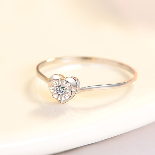 Tico fashionable platinum ring for women set with diamond platinum ring closed diamond ring proposal wedding ring birthday gift