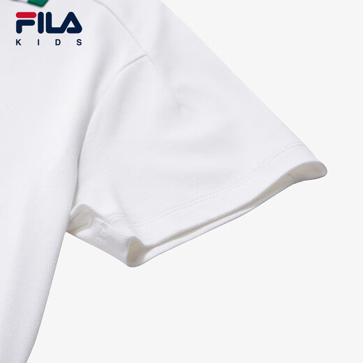 Fila Fila Children's Clothing Children's Short-Sleeved T-Shirt 2025 Summer College Style POLO Shirt for Big Children