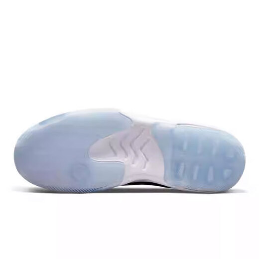 Nike (Nike) Chaussures masculines 2025 Printemps et automne New Jordan Max Aura 2 Mentiage de basket-ball pour hommes Sports et chaussures décontractées CK6636-102 Cuir breveté blanc et noir 40