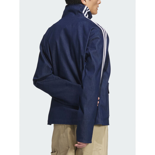 Adidas Clover Neue chinesische Denim Lose Jacke für Männer und Frauen JW1968 JZ9928 Schlangenjahr Limited XS 165_88A_