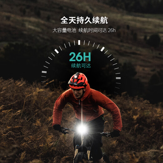 Trik Charging Bike Day and Night Riding Ferming Lights 700/1000/1300 Lumen Black Grey / 1000 Lumen