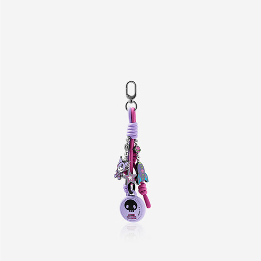 CASETIFY 三丽鸥家族 - 酷洛米x CASETiFY 联名 挂环钥匙圈 适用于部分手机壳或其他饰品迷你扣环挂链 酷洛米 AirTag 挂环钥匙圈