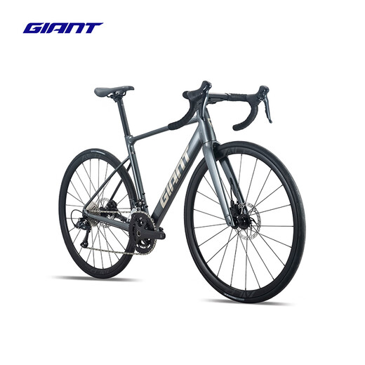 捷安特（GIANT）26款PCR LTD 3铝合金18速二代CD油碟全内走全能型公路自行车 闪耀灰 700C×445MM S 建议165-175cm