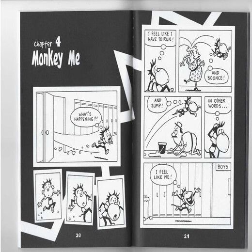 Imported original version of Adventure Bridge Book, English version, Monkey Boy 1-4 volumes, Monkey Me, free audio, full-color best-selling bridge chapter book, Xuele Big Tree Branches series, extracurricular reading for primary school students, English enlightenment? Paperback, American Xuele Press, primary school teaching assistant