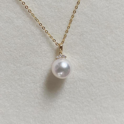 Juke Japanese akoya seawater pendant earrings necklace 18K gold 925 silver non-refundable and non-exchangeable zodiac model, one shot and two pieces