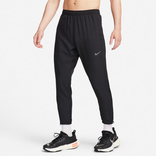 耐克（NIKE）男运动裤 春秋梭织束脚休闲裤 时尚百搭 FQ4781-010 黑 XL
