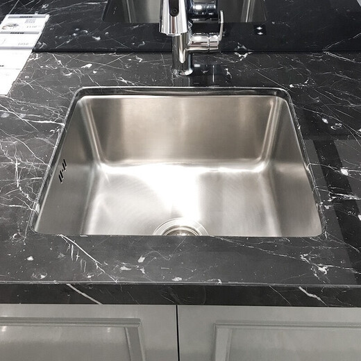 
JOMOO 2025 new sink kitchen single tank small apartment top-top and bottom-end washing basin and dishwasher 3884T-C K-38 -C-NA