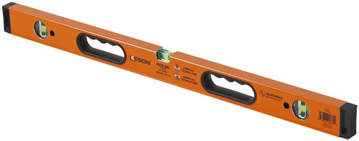 KESON LKB32 Aluminum Box Beam Level with 3 20% Magnification Vials