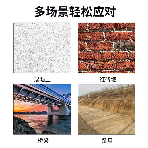 Work partner hole opener brick wall reinforced concrete wall thin wall drill bit water drill bit turbine Great Wall tooth 7 teeth 76X370mm