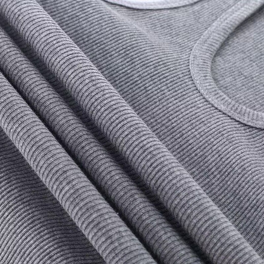 New American thick thread elastic sweat-absorbing vest in summer fitness running sports casual slim fit solid color men's trend black XL (105-120Jin[Jin equals 0.5 kg])