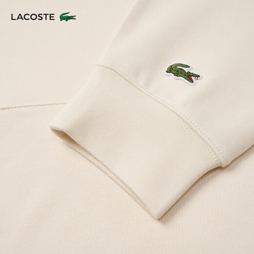 LACOSTE CROCODILE CROCODILE Men's Clothing 25 Primavera y verano Nuevo casual de tenis de tenis sudadera con capucha SH9764 XFJ/Cream White L 5