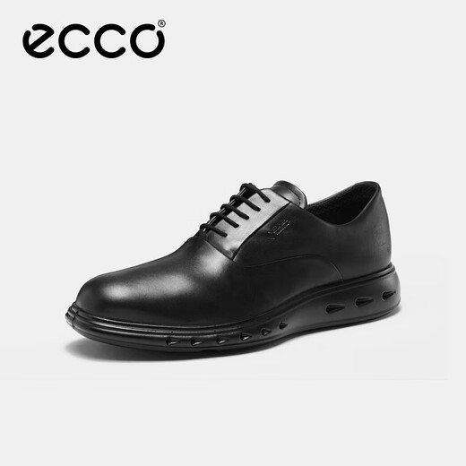 ECCO Casual Lederschuhe 25 Sommer Neue Schnürpfeen-Männerschuhe Hybrid wasserdicht 720 524784 Schwarz 52478401001 41