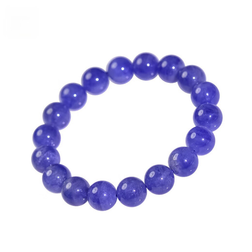 Bracelet de tanzanite haut de gamme de luxe OPZ pour femmes, Bracelet de perle lâche Blue Blue Blue Black [grade de collecte]