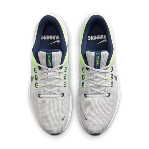
Nike (NIKE) official website official men's shoes, sports shoes, QUEST 5 lightweight shock-absorbing and breathable casual shoes running DA1105-003/Gray fluorescent yellow/QUEST 4 42.5