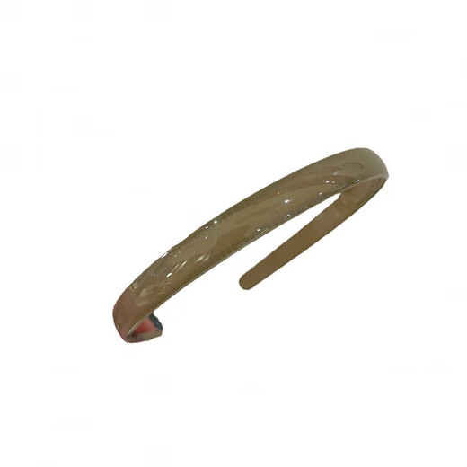 Suyi embroidery Korean acrylic 2024 new jelly hairband with teeth plastic anti-slip hair wash face headband hairpin female headwear yellow