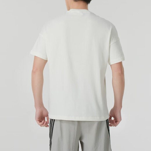 Adidas Men's Sports Suit Summer New Style Fitness Running Loose Breatable Redonde Camiseta corta Camiseta Shorts tejidos de secado rápido JY8566+IC1484 S