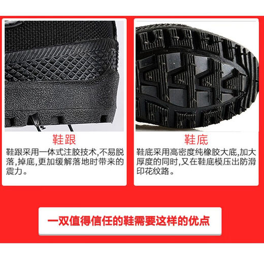BOFENG BOVFN 3527 ZAPATOS JIADGANG DE MARCA Los zapatos de trabajo de trabajo de trabajo de alto nivel para hombres, calzados de goma, sin deslizamiento, sin deslizamiento, transpirable.