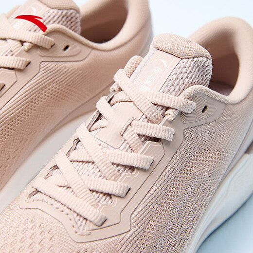 ANTA Shenxing 11丨Zhang Yufei's same style comfortable cushioning sports shoes for women 2025 winter walking training shoes 122527718 Lotus root gray/paper white-4 40