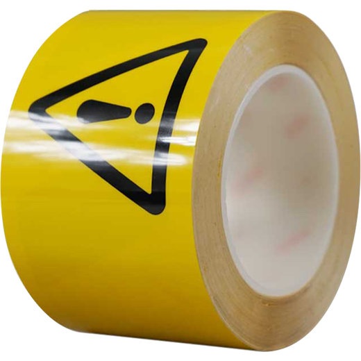 
Anseri Logo Tape Safety Marking Tape Wear-resistant floor warning tape 75mm22m (Precautions for safety) 11978