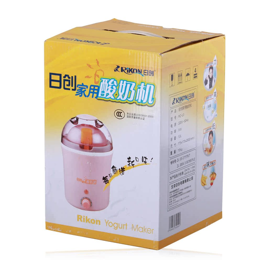 日创家用酸奶机RC-L3 自制恒温小型酸奶机1L 迷你纳豆米酒多功能发酵机 橙色