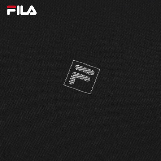 Fila Pilot POLO | Fila official men's knitted POLO2025 summer new fashion casual cool short-sleeved black-BK L 175/96A/L