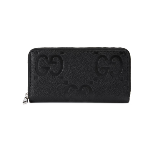 Gucci gucci double g Full Reißverschluss Brieftasche schwarz alle Größe