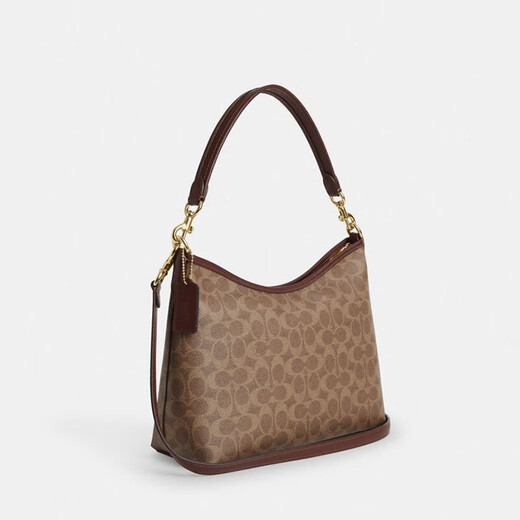 COACH Official Authorized Store Luxury Women's Bag Laurel31 Wandering Bag Hand-held Shoulder Crossbody Gift for Girlfriend CV975IMXHE Dark Khaki