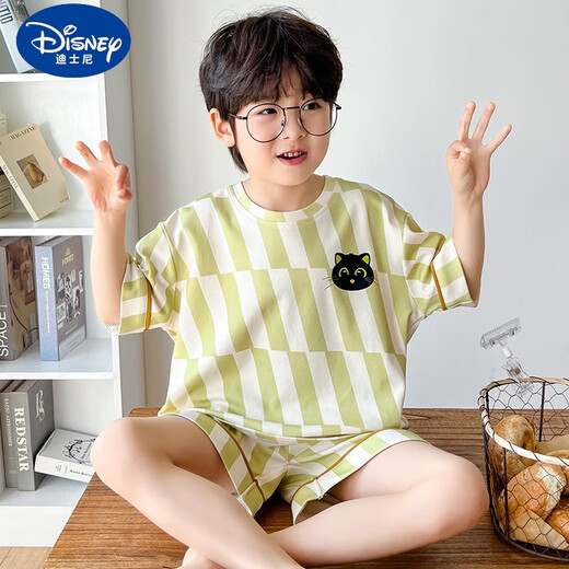 
Disney boys pajamas children's summer pure cotton short-sleeved shorts thin 2025 new boys summer home clothing set TMZ2023079 short-sleeved (UP3.0 cloud-sensing pure cotton) 170 cm Recommended 160-170cm13-15 years old