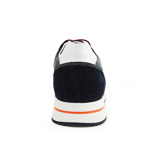 Ma Feishitu (Mephisto) importierte Top -Layer -Kuhlatten -Herrenschuhe Gummi -Sohle -Sneaker mit echtem Leder Casual Leder Casual Schuhe Greg 9855/6145/6105/4830 (Naru Qing) 39