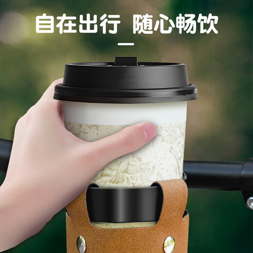 HAWEIWIND Bicycle Water Cup Holder Electric Vehicle Milk Tea Placement Battery Motorcycle Universal Coffee Cup Holder Bicycle Water Bottle Holder Upgraded Blue Cup Net + Silver Cup Holder