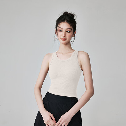 LULULMCCTN all-in-one sports vest for women running shockproof fitness yoga underwear outer wear slimming Pilates training bra navy blue L