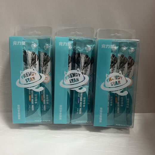 Petlix Star Hydrating Snacks Cat Strips Chicken Salmon Tuna Cheap and Cost-Effective Petlix Star Cat Strips Mixed Flavor 4 Boxes 40 Sticks (Super Cost-effective