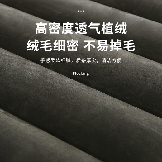 INTEX 充气床垫折叠床双人108 露营户外防潮垫午休躺椅打地铺含泵枕N