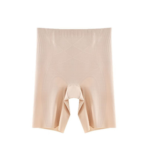 Modal summer thin cross-abdominal pants mid-waist slimming leg slimming hip lifting pants body breathable marks and bottoming safety pants for women
