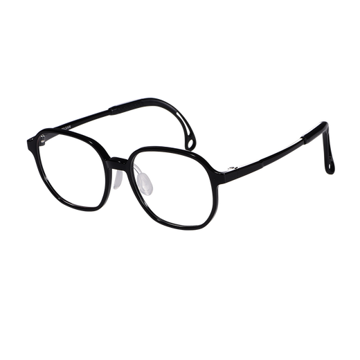 
Baoluo Teenager Frame 9-13 Years Old Ultra Light TR90 Myopia Glasses Frame Children Adjustable Temples Student F5009 C209i-Wireless Light Blue