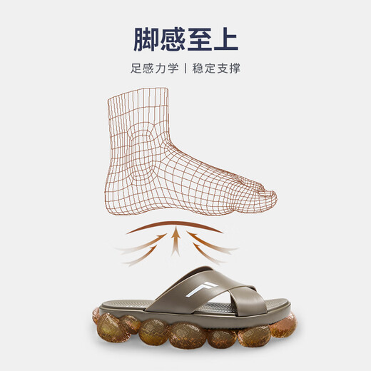 
Luo Fu (Luo Fu) 6196-3 Men's Sandals Deep Khaki 41