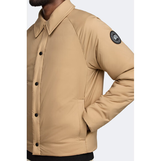 Canada Goose Lodge Men's Black Label Style-Style Down Veste Big Goose Down Veste 2755 Mo 1483 Couleur du désert S