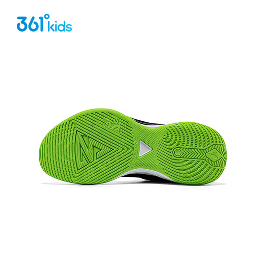 361 Shopping Mall Same Style Children's Basketball Shoes Four Seasons Youth Practical Training Knob Wear-Resistant Sports Shoes Green 38