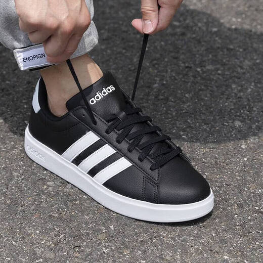 Официальная судовая магазин Adidas Men's Men's Shoes, новая осенняя туфли с тремя полосами.
