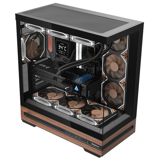 Colorful RTX 5090D 5080 5070 Ti graphics card desktop assembly computer host 265K 14700KF AI designed e-sports game DIY complete machine Configuration 2 RTX 5070 host 265K core display + Colorful Z890M motherboard