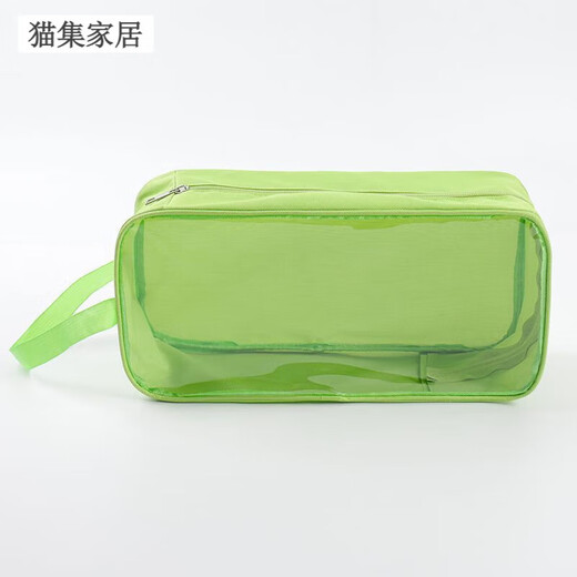Shoe bag shoe storage bag travel shoe bag storage bag dust bag household transparent travel shoe cover shoe box black