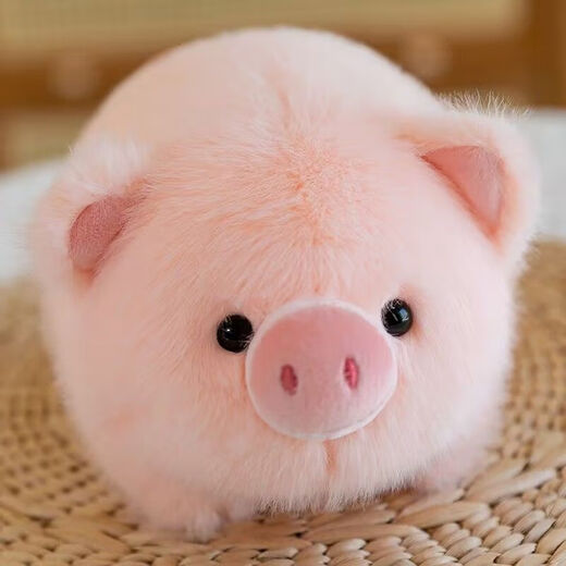 FAN DA SEN Apple Pig Hedgehog Plush Toy Doll Cute Children Super Cute Rag Doll Birthday Gift for Girls Apple Piggy Piggy Can Be Separated from Apple 27cm+ Gift Bag First Choice for Gifting