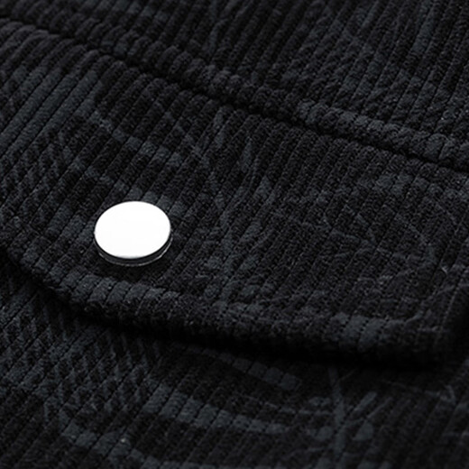 Romon (Romon) Chinesische Valentinstag Geschenkjacke Herren Frühlings- und Herbstjacke Casual Revers Top Business Cordeloy Heavy Style