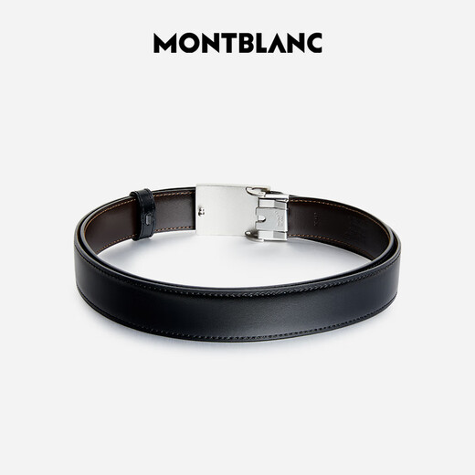万宝龙MONTBLANC经典当代系列双面腰带/皮带3cm 38156/128136 礼物