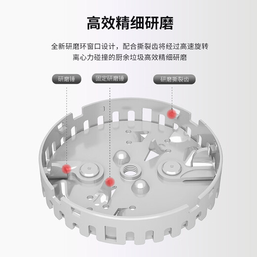 ISE kitchen waste disposer household kitchen waste sink grinder wireless switch Pro350