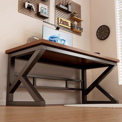 Zhuobo computer desk desktop desk study desk desk workbench gaming desk BZ28 classical walnut 1.2m