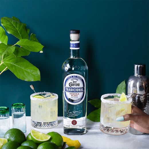Boxim Haoshuai Happy Tequila Silber Label Gold Label Nordsee Riese Black Rum Buschmire Whisky Food Alkohol Haoshuai Happy Traditional Silver Label Tequila 700 ml 1 Flasche