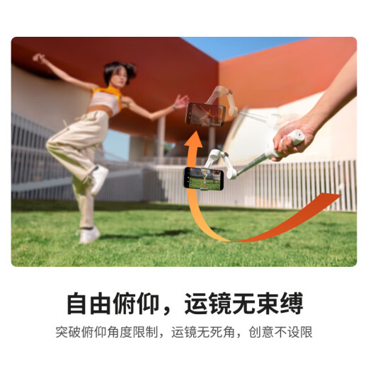 影石（Insta360）【国家补贴】【影视飓风推荐】Flow 2 Pro 手机稳定器手持云台三轴增稳vlog （遐想灰 标准套装）